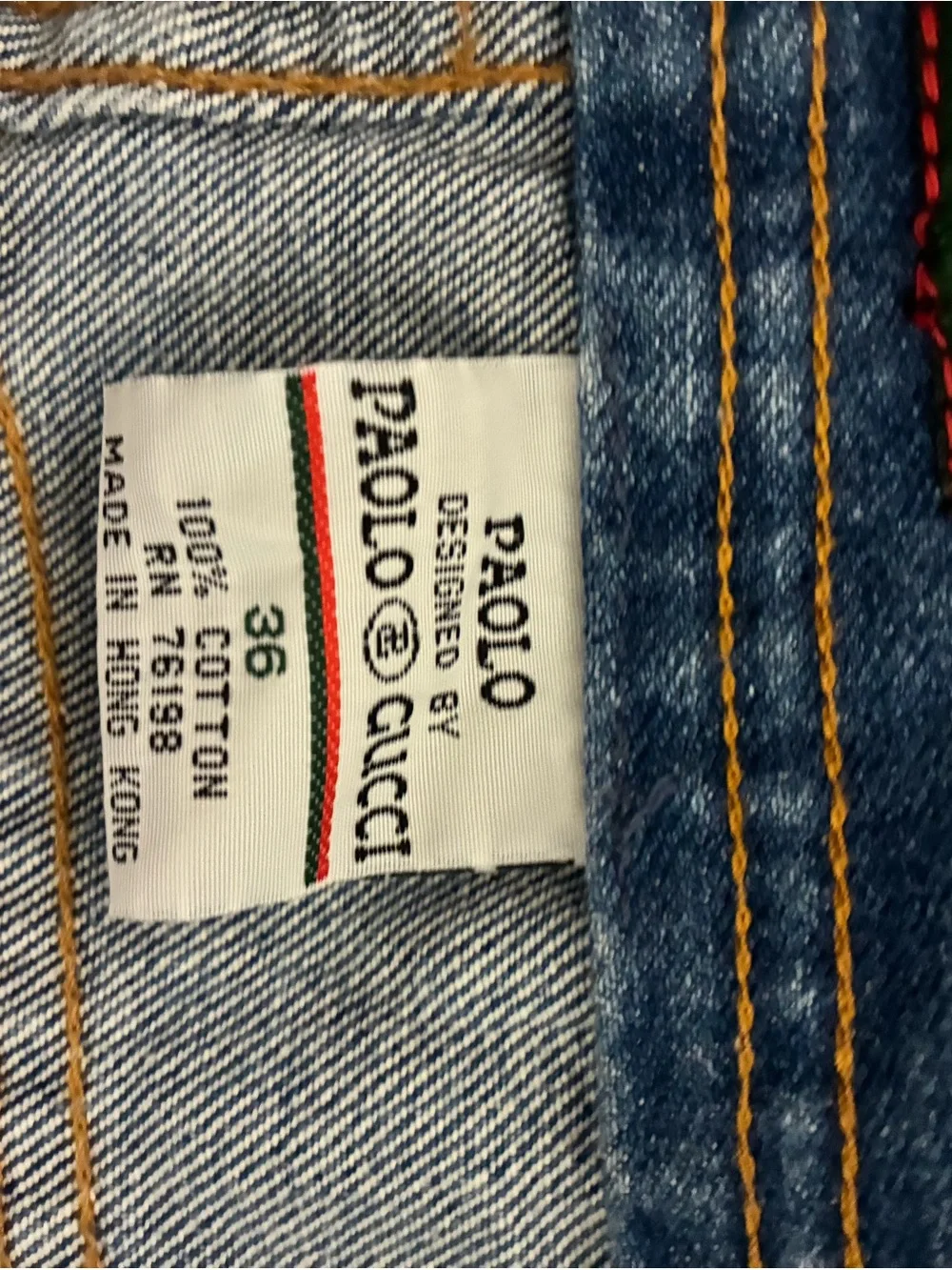 Relaxed Light Blue Men's Jeans with Embroidered Pocket Detail